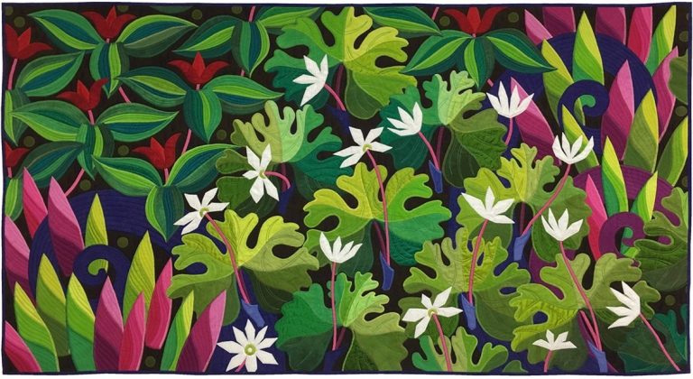 Sassaman Quilt beautiful nature quilt