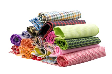 small roles of fabric scraps are only a small part of the fabric sale. Most fabric size is at least a quarter yard and often much larger